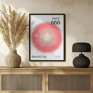 Tablou înramat „Angel Number 666” de Amélie