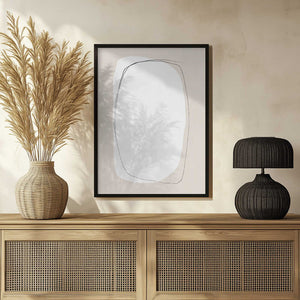 Tablou înramat „Layered Oval Shapes” de uplusmestudio