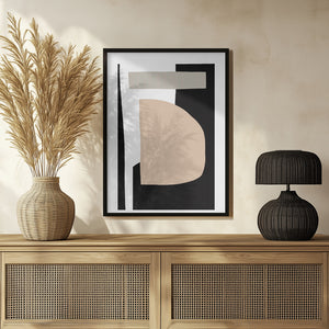 Tablou înramat „Abstract Layers” de uplusmestudio