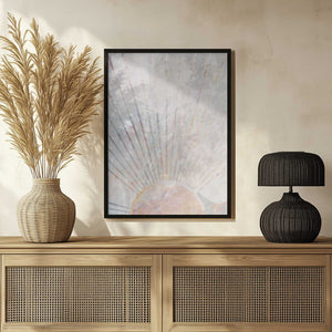 Tablou înramat „Sun Boho Morning Metallic Print” de Sarah Manovski