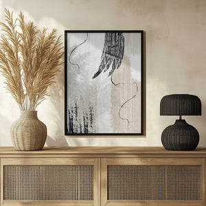 Tablou înramat „Brush strokes-2” de Sally Ann Moss