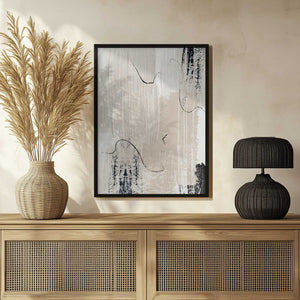 Tablou înramat „Brush strokes-1” de Sally Ann Moss