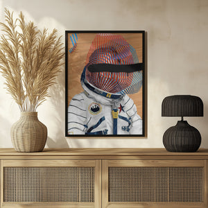 Tablou înramat „Spaceman 2” de Famous When Dead