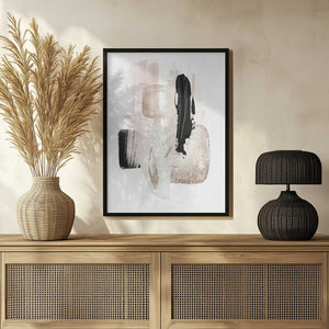 Tablou înramat „Brush Strokes-1” de Sally Ann Moss