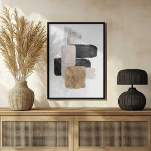 Tablou înramat „Brush Strokes-6” de Sally Ann Moss