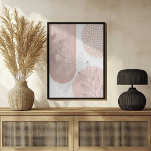 Tablou înramat „Love Pink-2” de Sally Ann Moss
