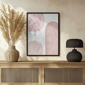 Tablou înramat „Love Pink-1” de Sally Ann Moss