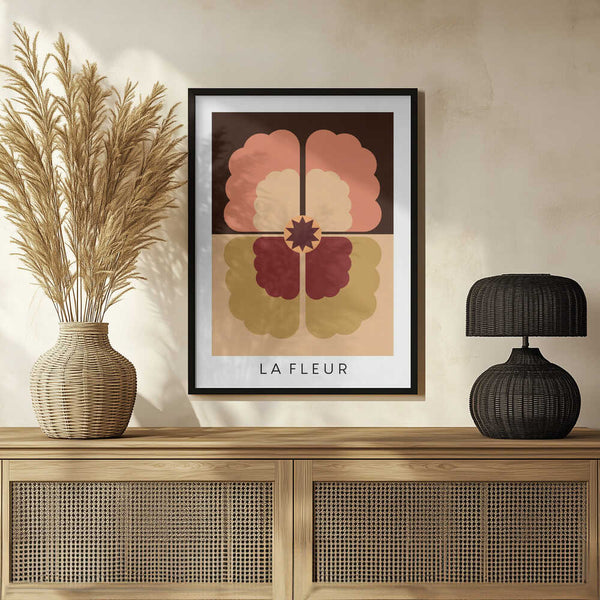 Tablou înramat „La Fleur” de Frances Collett