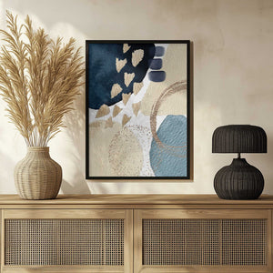Tablou înramat „Blue Beauty-2” de Sally Ann Moss
