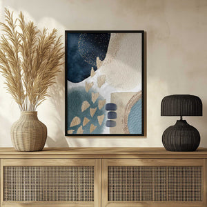 Tablou înramat „Blue Beauty-1” de Sally Ann Moss