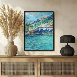 Tablou înramat „Palma” de Pauline Wegman | Key and Sea Creative