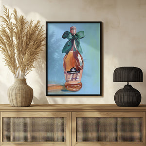 Tablou înramat „Rosé” de Pauline Wegman | Key and Sea Creative