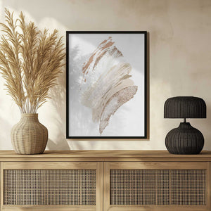 Tablou înramat „Neutral Silk-3” de Sally Ann Moss