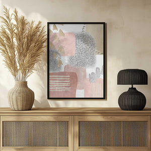Tablou înramat „Delicate Pink-2” de Sally Ann Moss