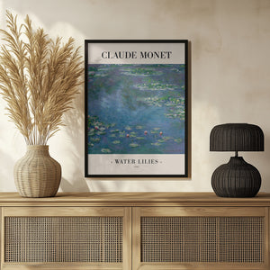 Tablou înramat „Water Lilies” de Claude Monet