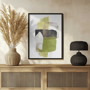Tablou înramat „Green Dream-2” de Sally Ann Moss