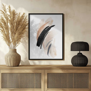 Tablou înramat „Simple Beige-2” de Sally Ann Moss