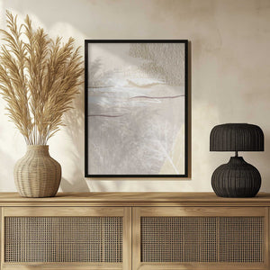 Tablou înramat „Calm Ivory-3” de Sally Ann Moss
