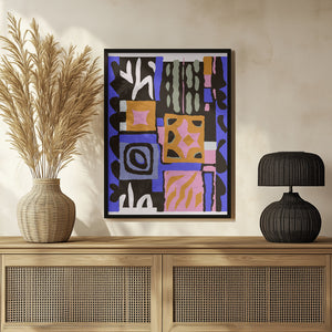 Tablou înramat „Colorful Geometry” de Treechild