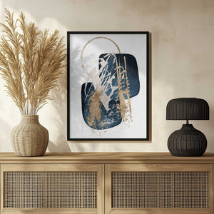 Tablou înramat „Stunning  Blue-2” de Sally Ann Moss