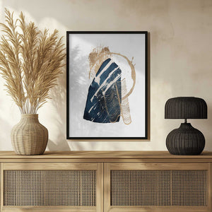 Tablou înramat „Stunning Blue-1” de Sally Ann Moss