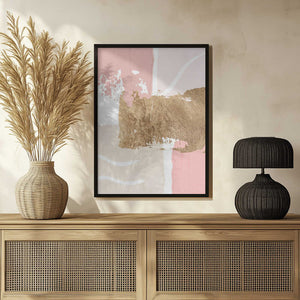 Tablou înramat „Pride of Pink-3” de Sally Ann Moss