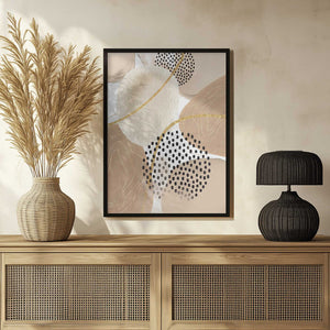 Tablou înramat „Jealous Beige-2” de Sally Ann Moss