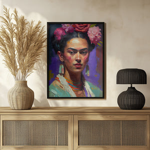 Tablou înramat „Vibrant Elegance” de Treechild