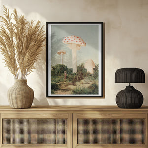 Tablou înramat „The Finest Giant Mushroom” de Florent Bodart