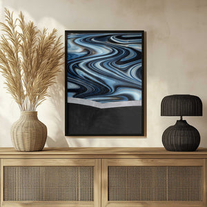 Tablou înramat „Nebula Glass” de Alyson Storms