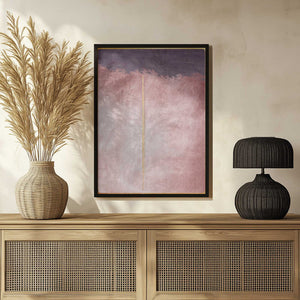 Tablou înramat „Pink and Yellow 2” de Alyson Storms