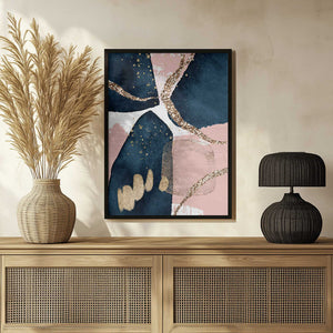 Tablou înramat „Fabulously  Navy -2” de Sally Ann Moss