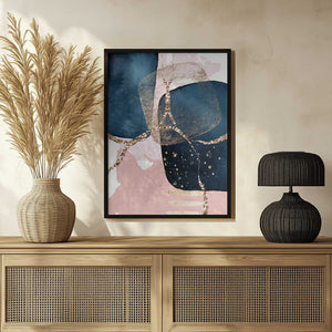Tablou înramat „Fabulously Navy-3” de Sally Ann Moss