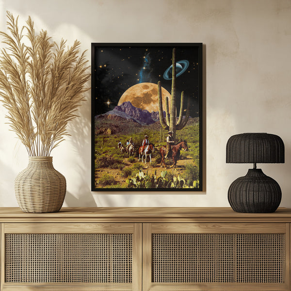 Tablou înramat „Space Cowboys” de Taudalpoi