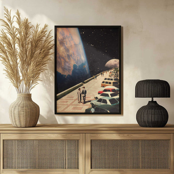 Tablou înramat „Space Promenade” de Taudalpoi