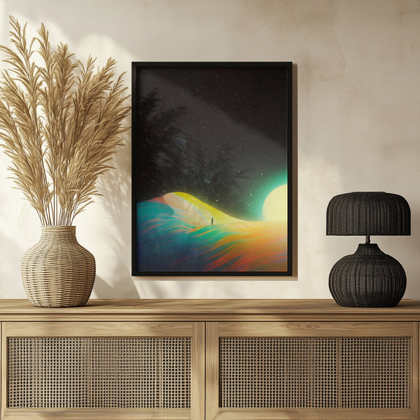 Tablou înramat „The Source of Happiness” de Taudalpoi