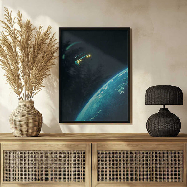 Tablou înramat „Road Trip In Space” de Taudalpoi