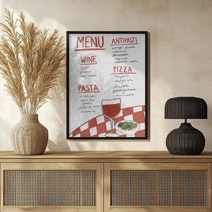 Tablou înramat „Italian Cuisine Delight” de Athene Fritsch