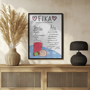 Tablou înramat „Swedish Fika Treats” de Athene Fritsch