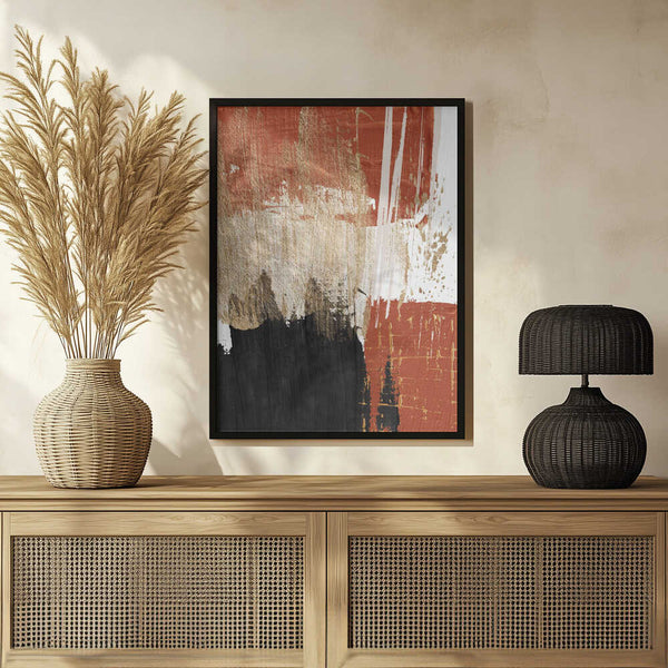 Tablou înramat „Cover of Fire-3” de Sally Ann Moss