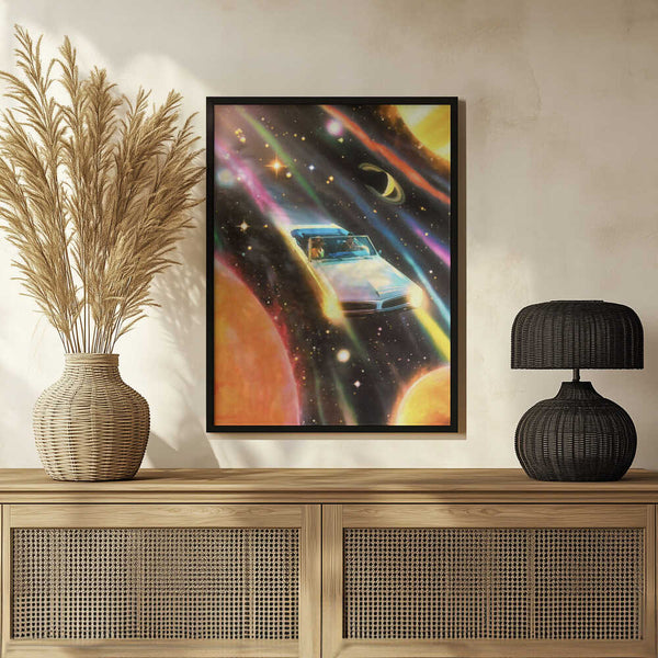 Tablou înramat „When The Light Gets In” de Taudalpoi