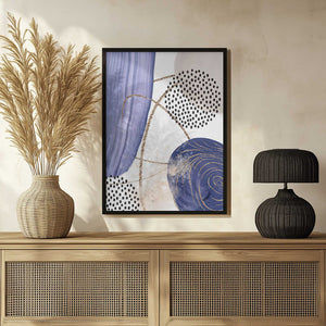 Tablou înramat „Circle of Colour-3” de Sally Ann Moss