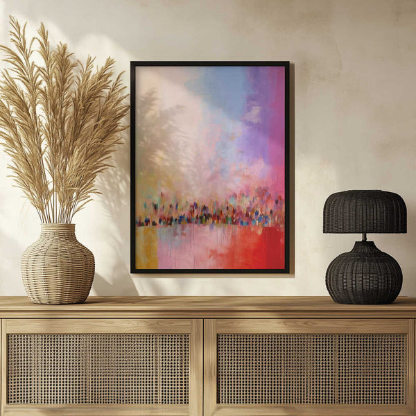 Tablou înramat „Colorful Haze” de Treechild