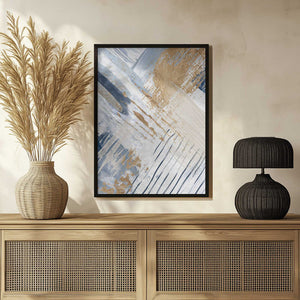 Tablou înramat „Serenity in Blue-2” de Sally Ann Moss