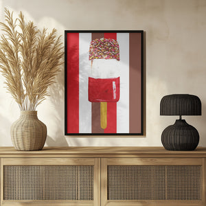 Tablou înramat „Fab Stripes” de Alice Straker