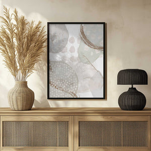 Tablou înramat „Smooth Neutral 1” de Sally Ann Moss