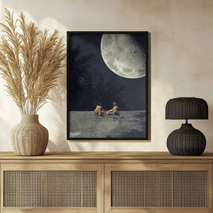 Tablou înramat „I Gave You the Moon for a Smile” de Frank Moth