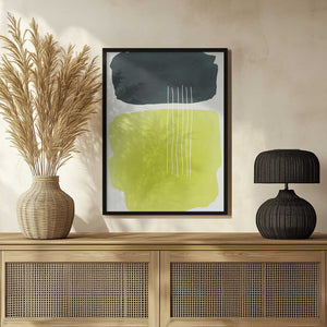 Tablou înramat „Watercolor Shapes Series #2” de jay stanley