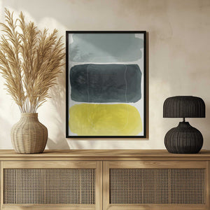 Tablou înramat „Watercolor Shapes Series #3” de jay stanley
