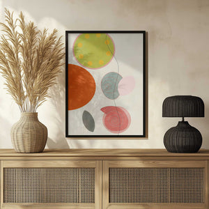 Tablou înramat „Friendly Colors Hilma 1” de Ana Rut Bre